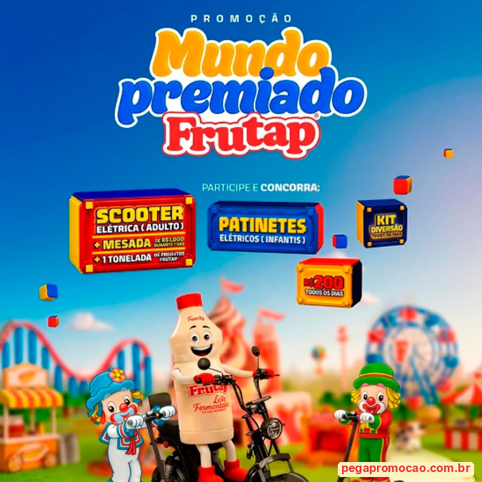 Prêmios e Sorteios em Destaque da Promoção Mundo Premiado Frutap