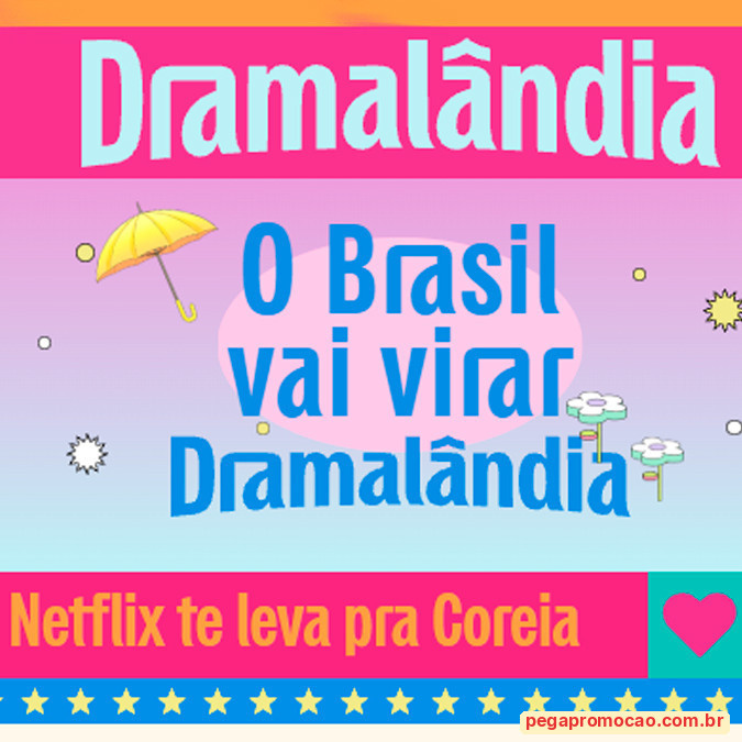 Prêmios e Sorteios em Destaque da Promoção Netflix Dramalândia Coreia do Sul