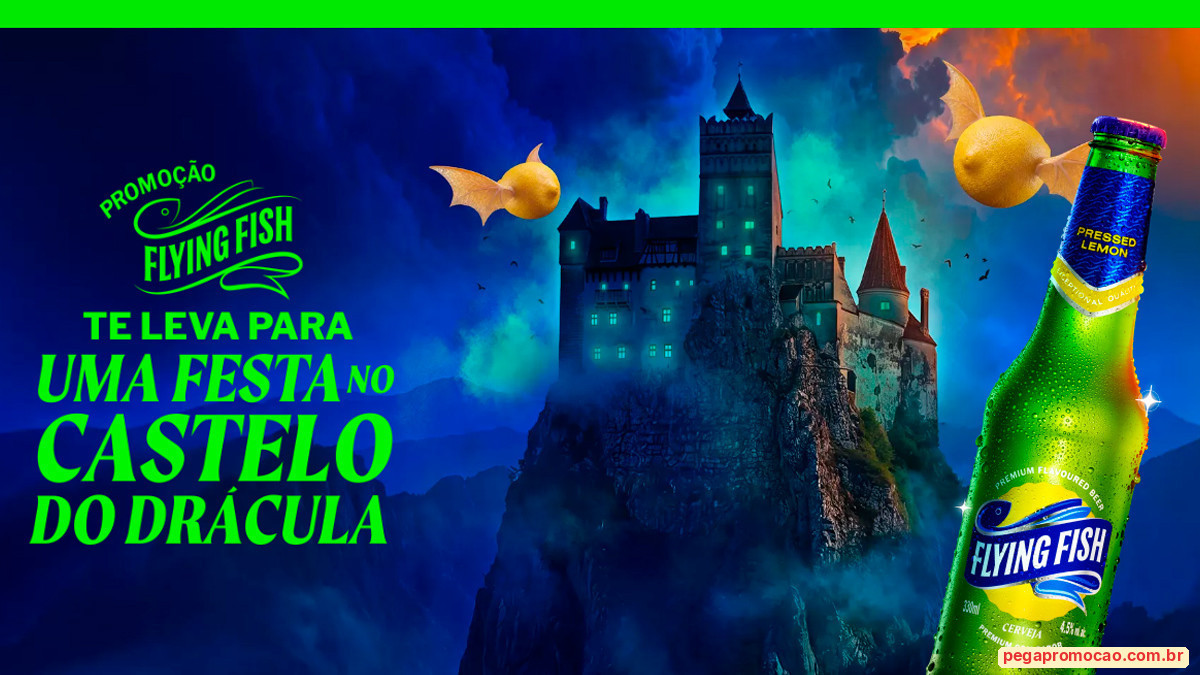 Banner da Promoção Ambev Flying Fish