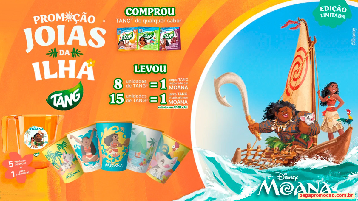 Banner da Promoção Tang Joias da Ilha Moana