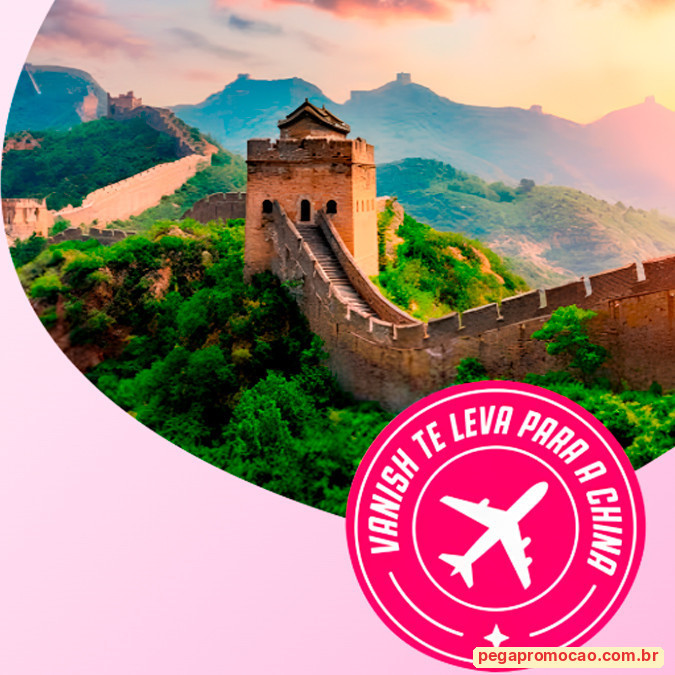Prêmios e Sorteios em Destaque da Promoção Vanish Te Leva para a China