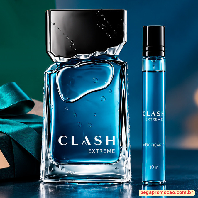 Prêmios e Sorteios em Destaque da Brinde Grátis O Boticário Perfume Clash Extreme
