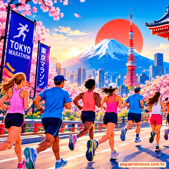 Prêmios e Sorteios em Destaque da Promoção Asics Te Leva para a Maratona de Tóquio