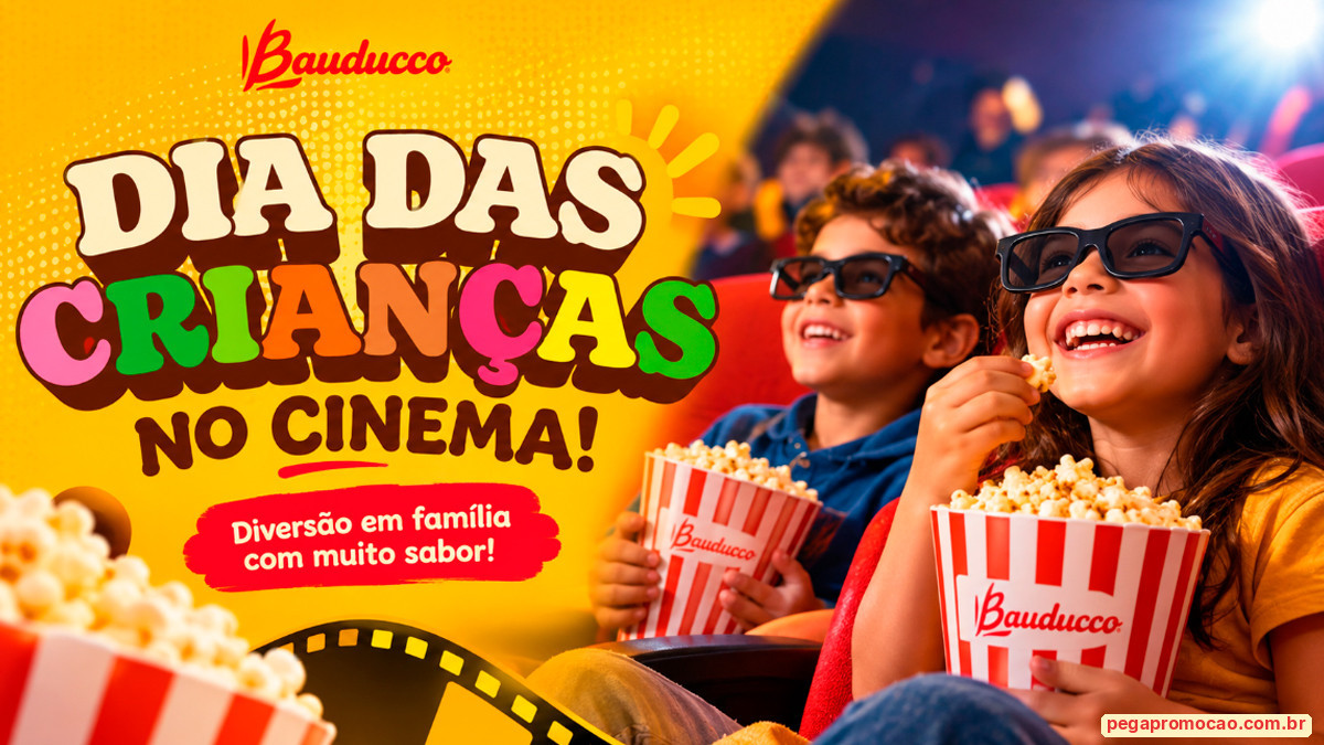 Banner da Promoção Bauducco Dia das Crianças