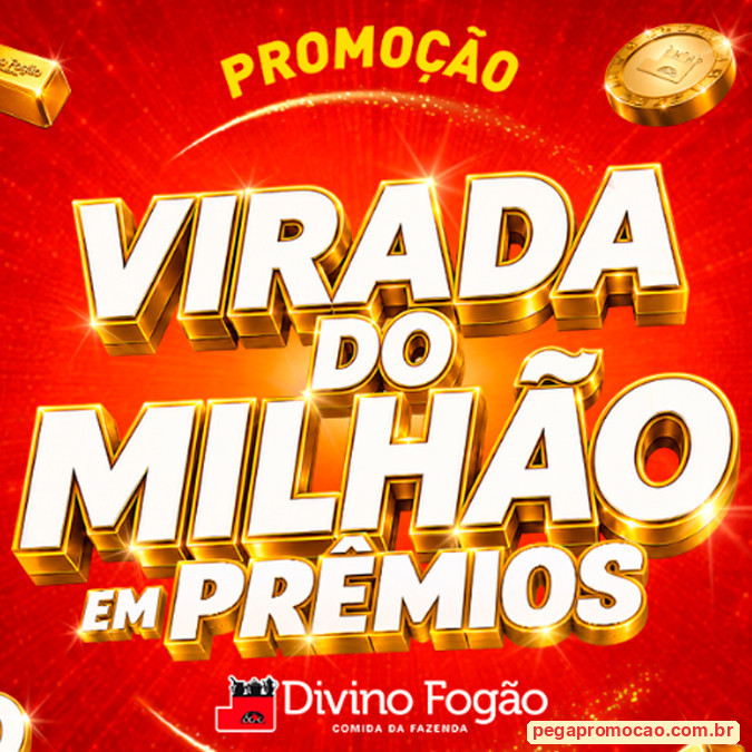 Prêmios e Sorteios em Destaque da Promoção Divino Fogão Virada do Milhão