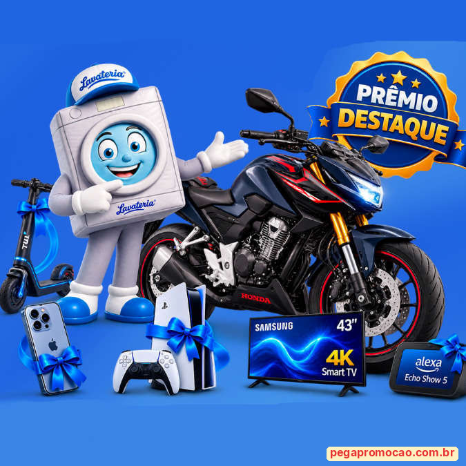 Prêmios e Sorteios em Destaque da Promoção Fim de Ano Lavateria