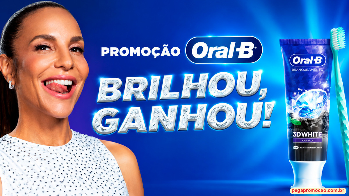 Banner da Promoção Oral-B Brilhou Ganhou