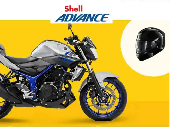 Promoção Shell Advance - concorra a uma Moto Yamaha
