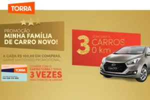 Promoção de Natal Torra Torra Casa Ruiz 2018 - 4 Carros Zero