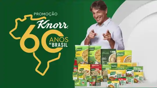 Promoção Knorr 60 anos - Sorteio de 60 mil todo mês