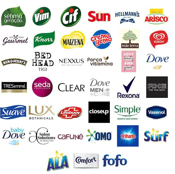 Produtos participantes Promoção Unilever 2021
