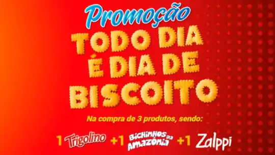 Promoção Trigolino Todo Dia é Dia de Biscoito