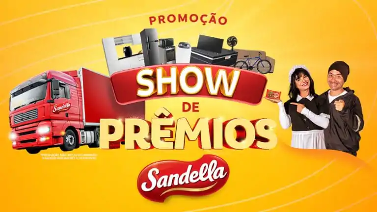 Promoção Sandella Show de Prêmios