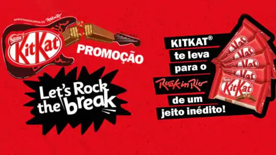 Promoção KitKat Rock in Rio 2022