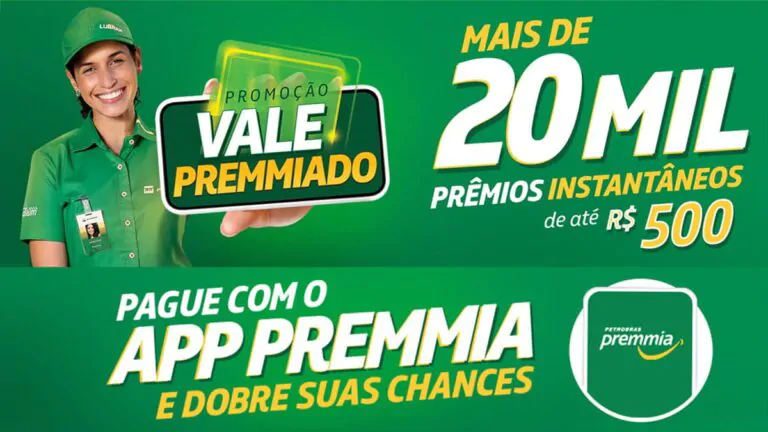 Promoção Petrobras Premmia 2022 Vale Premiado