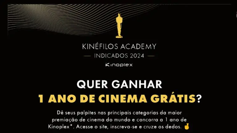 Promoção Kinoplex 2024: Um Ano de Cinema Grátis