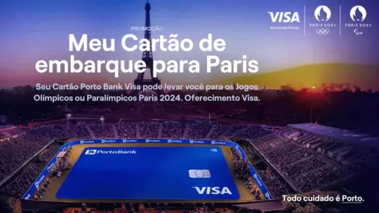 Promoção Visa Porto Bank 2024 Meu Cartão De Embarque Para Paris
